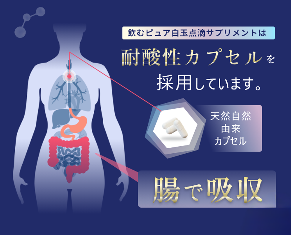 特徴04 酸性カプセル